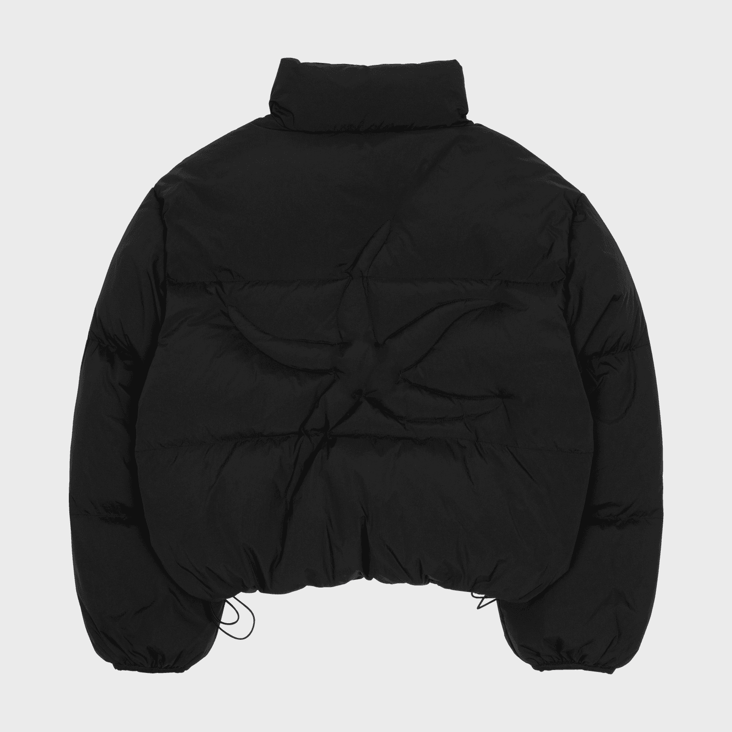 TCM starfish logo puffer jacket (black)