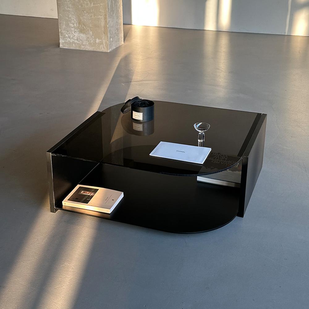 KURO coffee table /semi glossy black 쿠로 커피 테이블 블랙