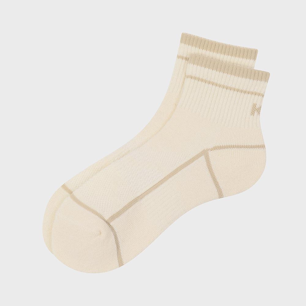 울 단목 양말_Light Beige_KUA26S05E1