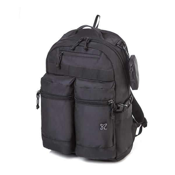 ZIION 캡슐 백팩 BLACK UR509003