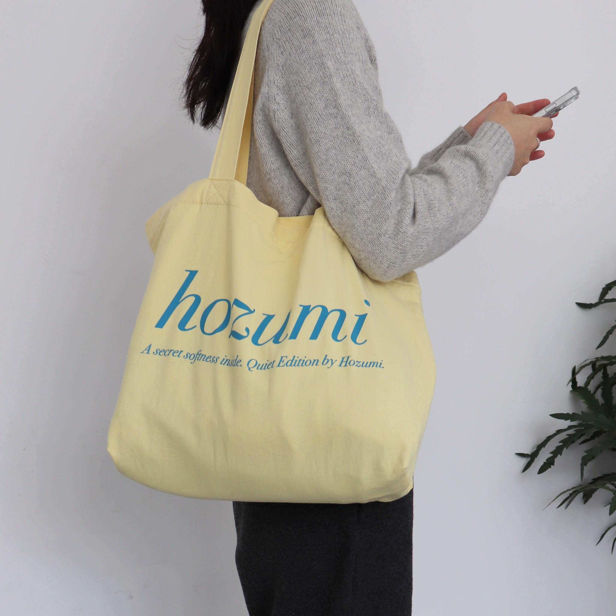 hozumi signature bag (lemon)