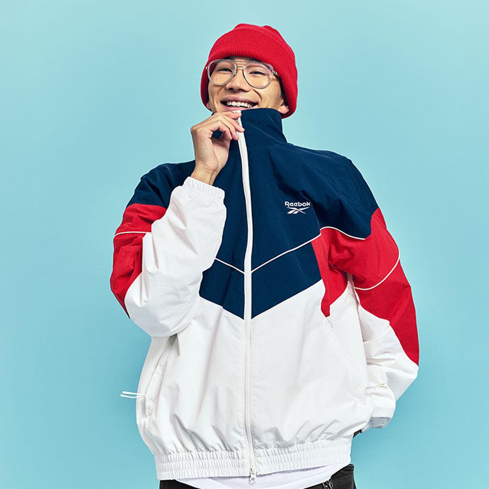 헤리티지 윈드 브레이커 v26 - 네이비:화이트