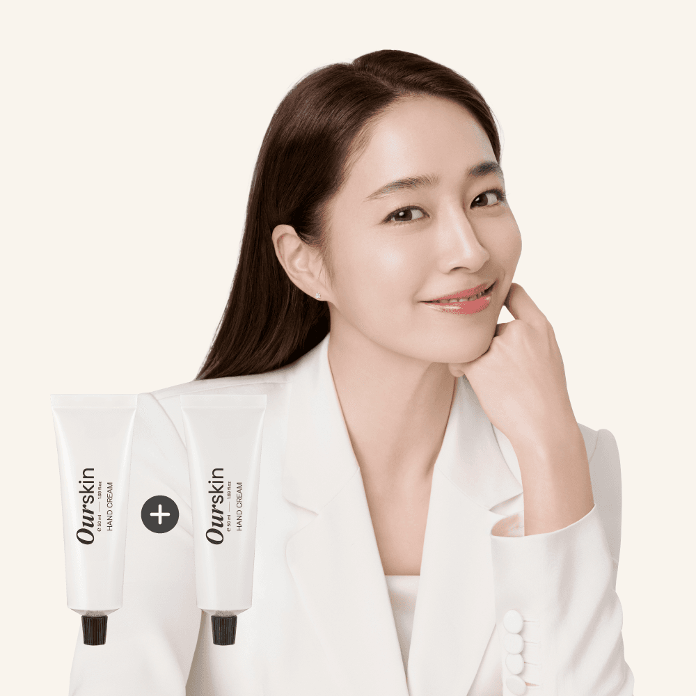 [1+1] 아워스킨 패밀리 고보습 향기좋은 온가족용 핸드크림 50ml + 쇼핑백 증정