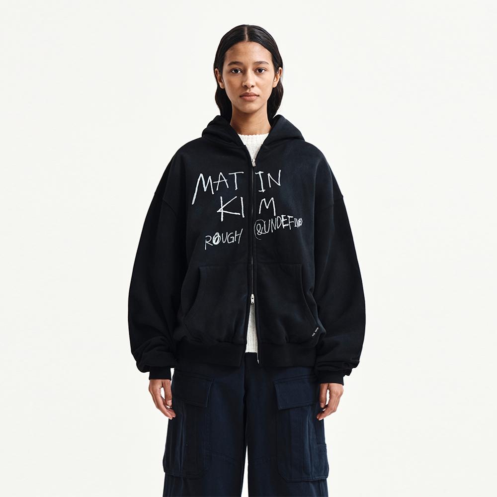 [29cm 단독] VINTAGE WASHED GRAFFITI HOODY ZIP UP (2 COLORS)
