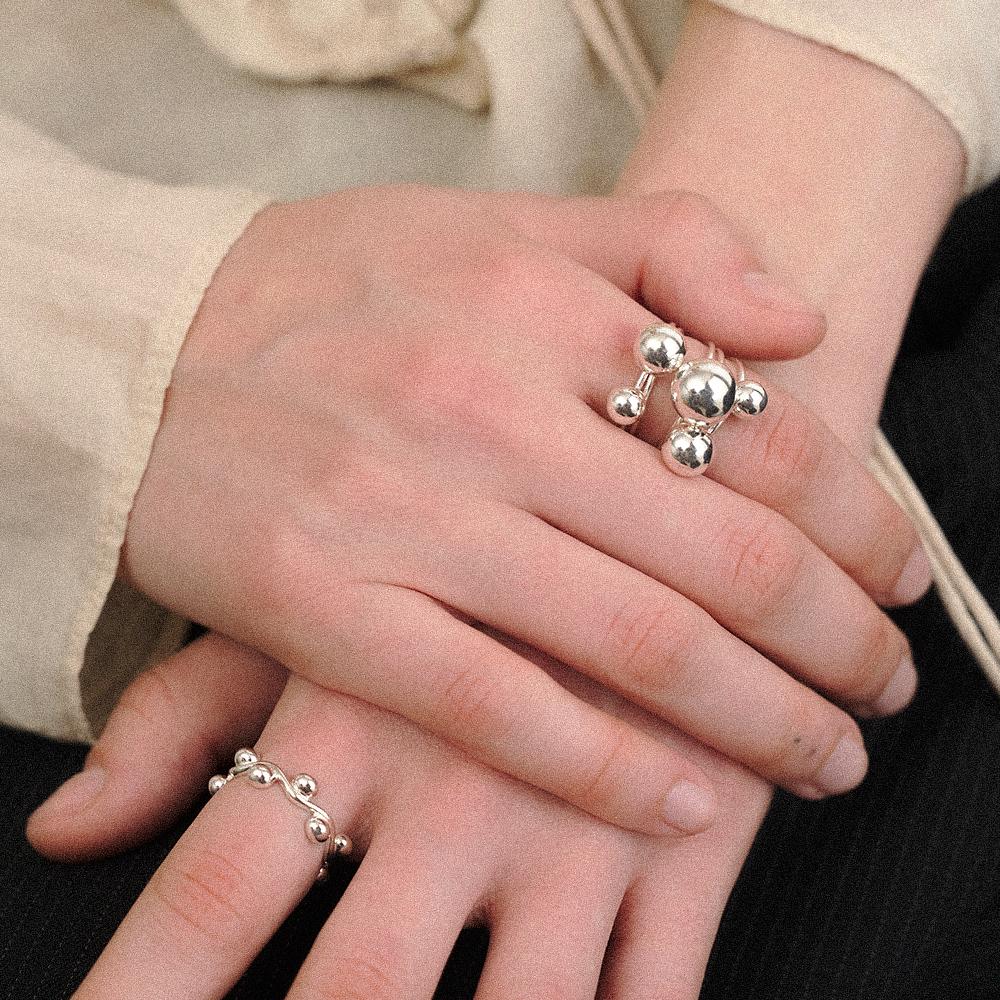 Ball ring 방울 실버링 (925 Silver)