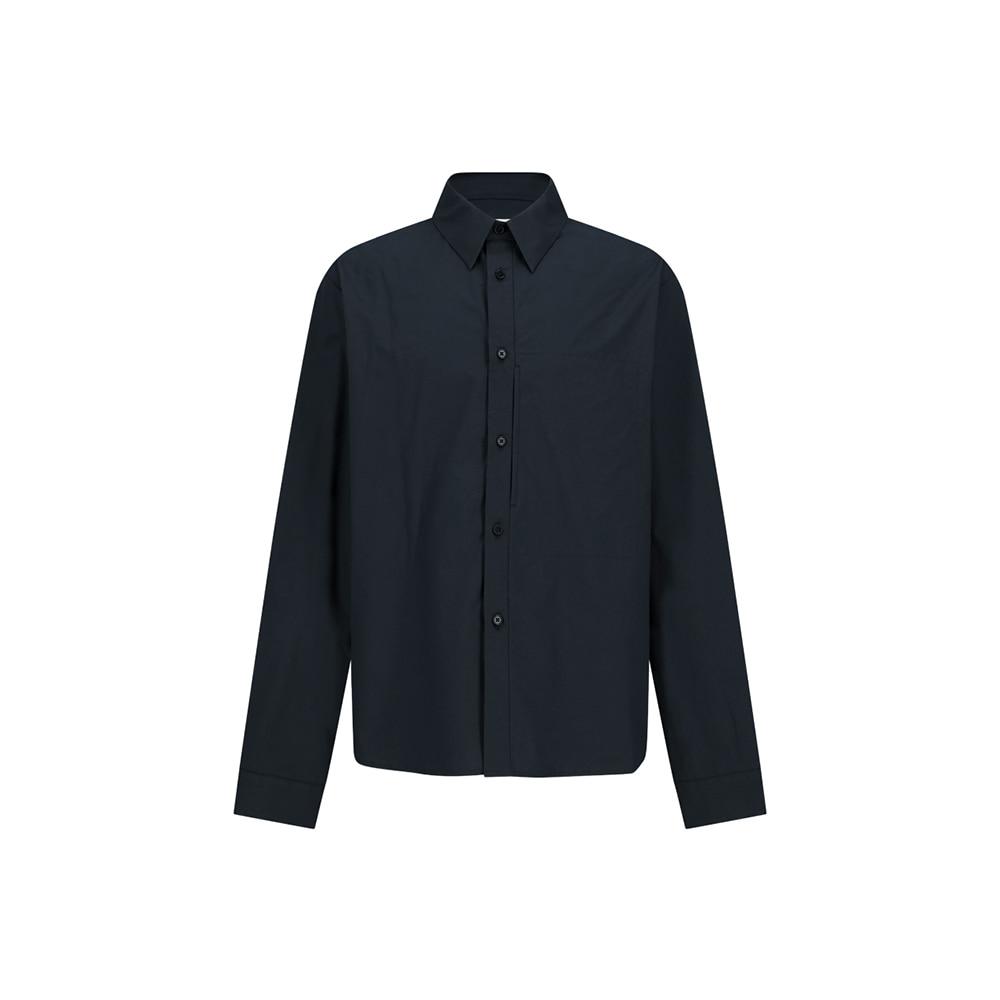 Basic Pocket Shirt, Navy
