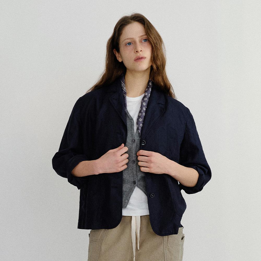 Lume Single Jacket (Washed Navy)