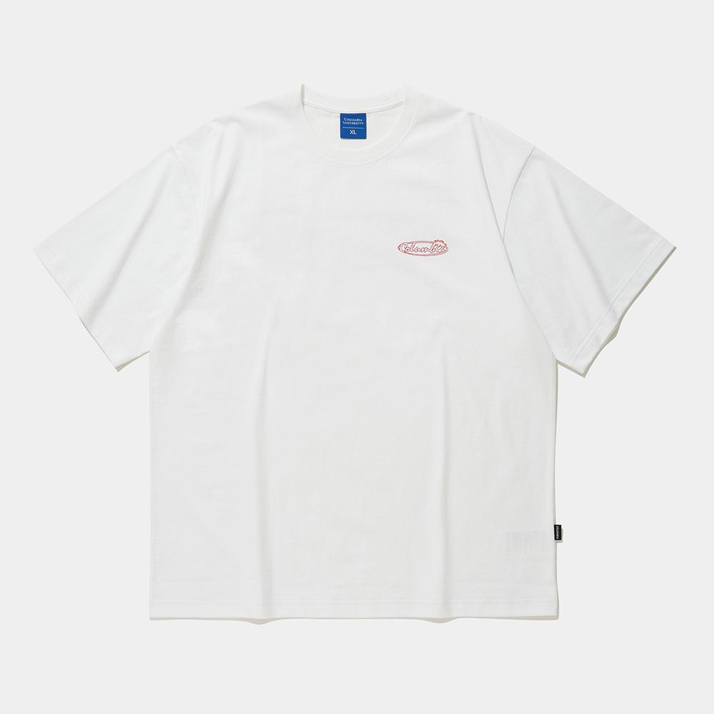 TROPICAL LOGO S/S T-SHIRTS_WHITE