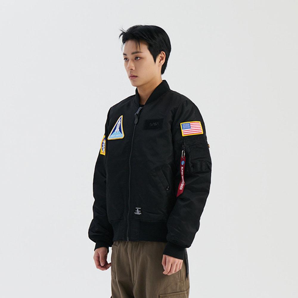 NASA MA-1 FLIGHT JACKET GEN II (BLACK)