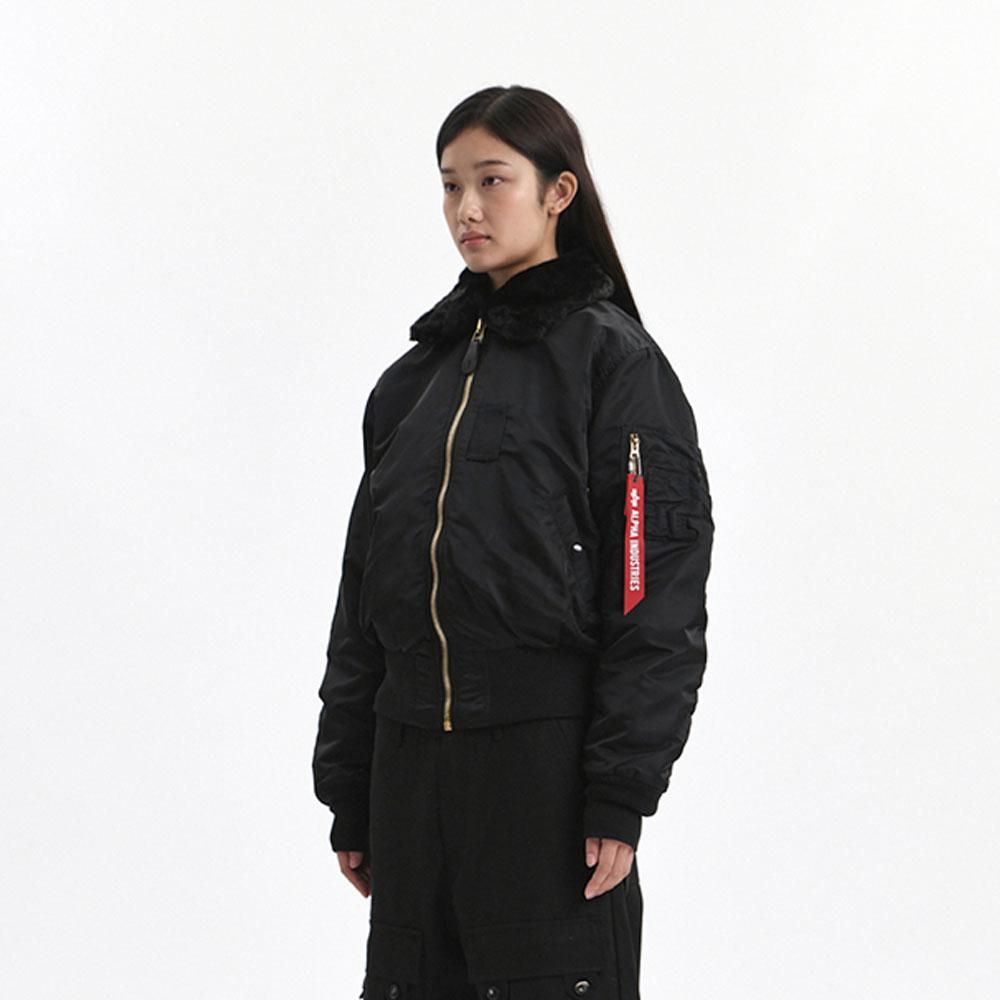 ALPHA B-15 FLIGHT JACKET (BLACK)