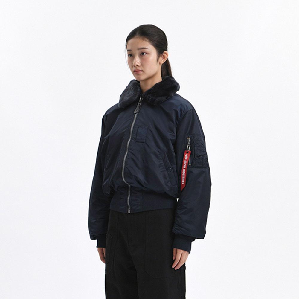 ALPHA B-15 FLIGHT JACKET (REPLICA BLUE)