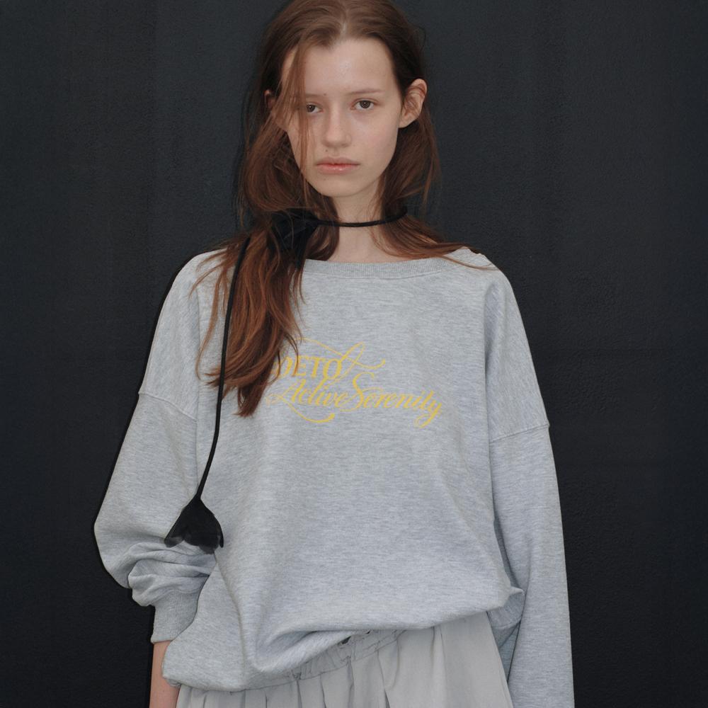 [2nd] Serenity soft sweatshirt - grey