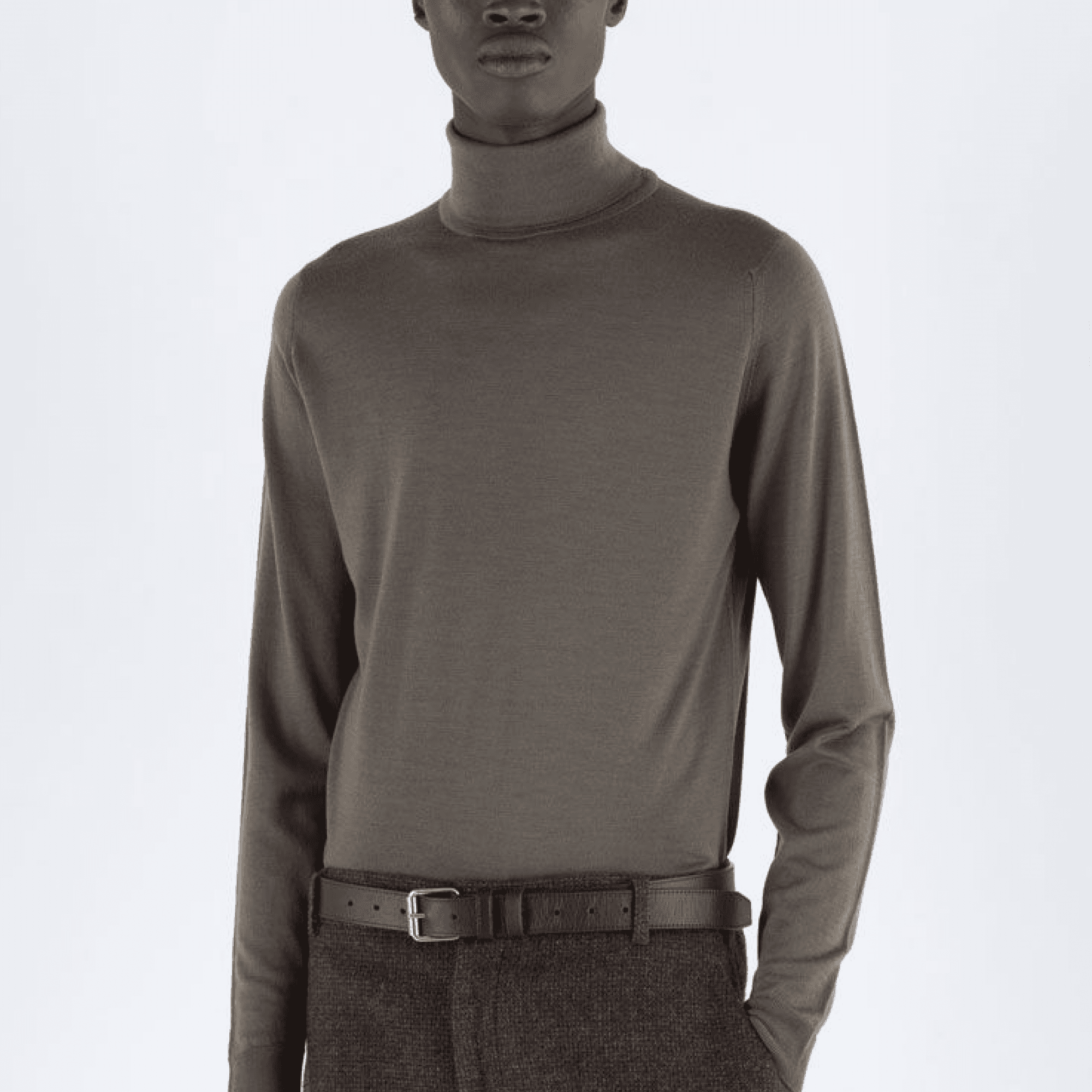 CHERWELL Merino Wool Roll Neck Knit Seasonal 5 Colors