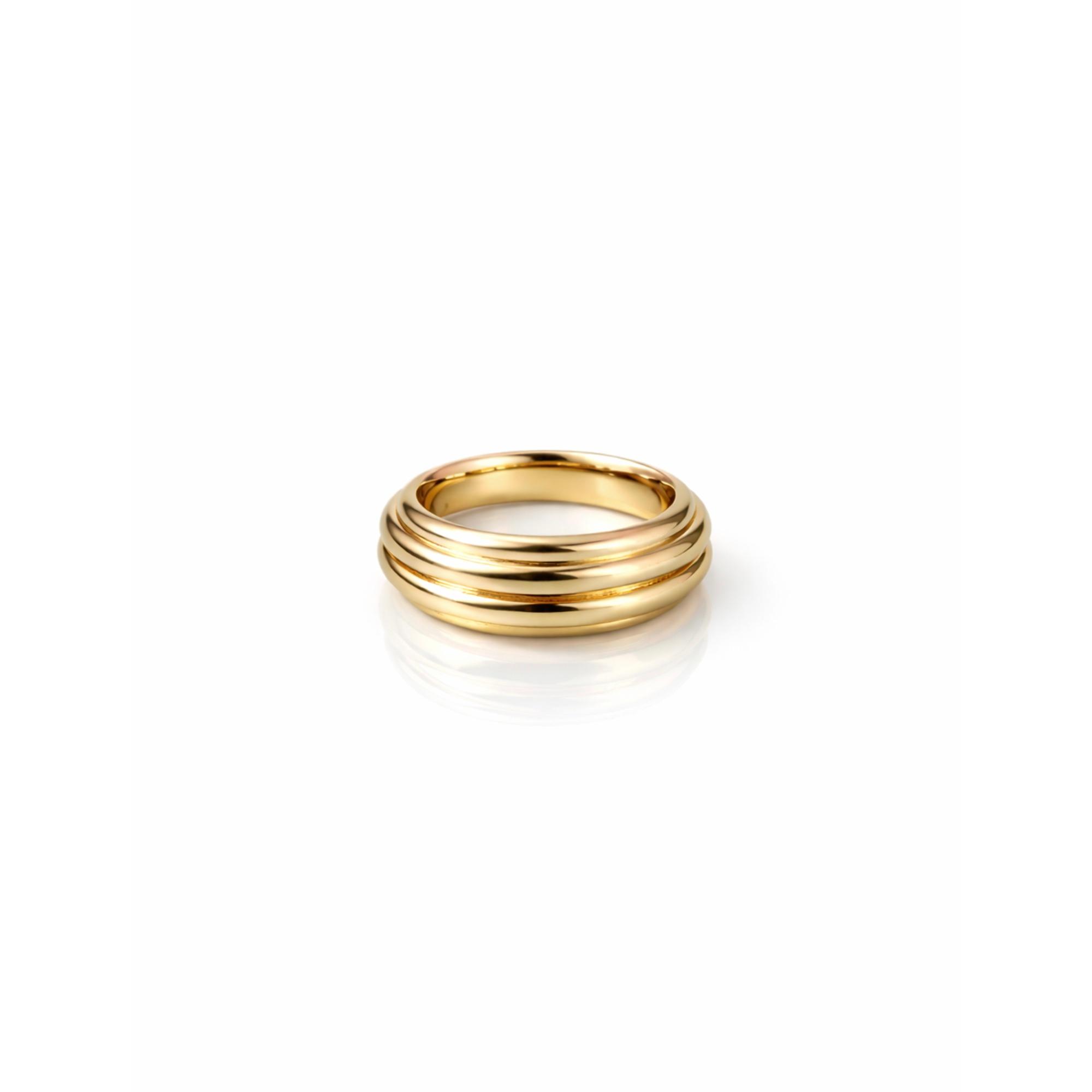 Small Balanc Ring (Gold)  [Silver 925&18K Gold]