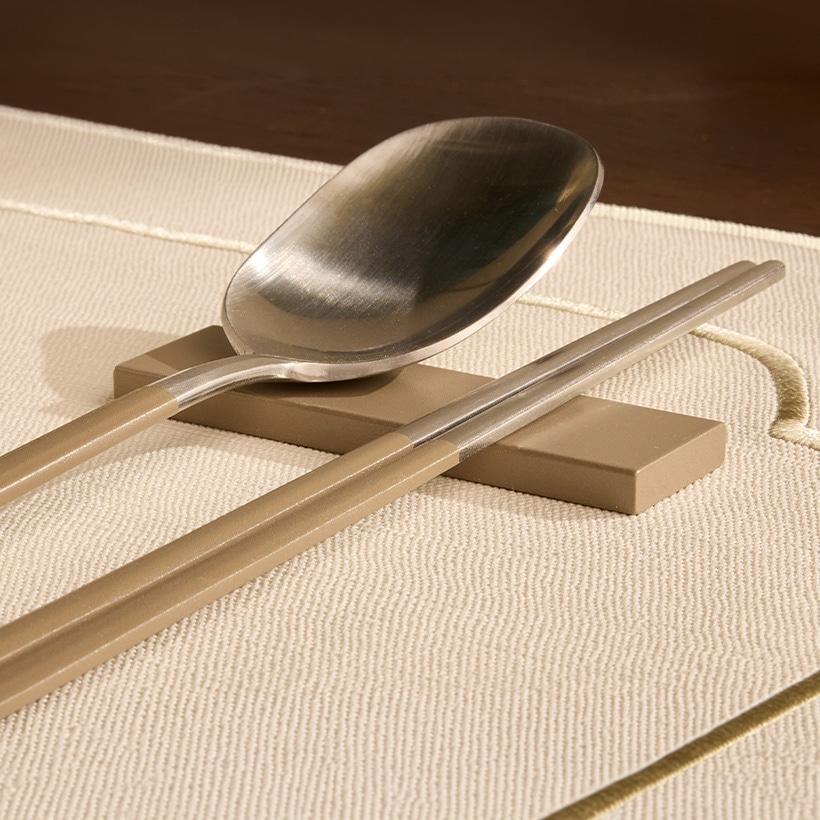 보노 수저받침_브라운