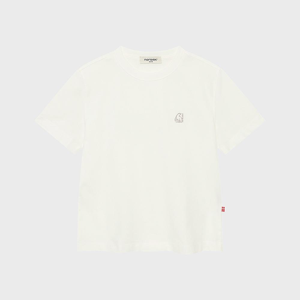 스몰 폴라베어 반팔 티셔츠 - W_Off White_OWM26232W3