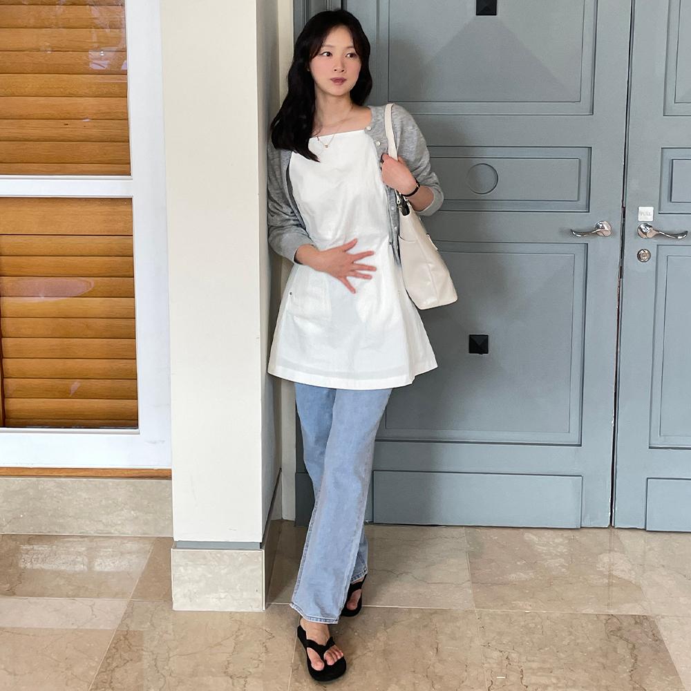 [김가을 PICK] [2nd] Cole Wide Denim Pants - Light Blue