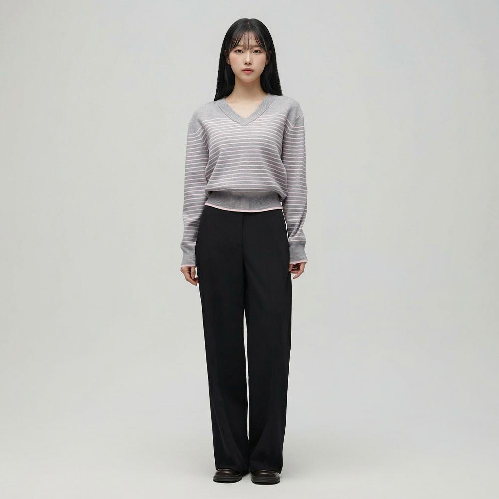 베이직 일자핏 팬츠 AS7WP161