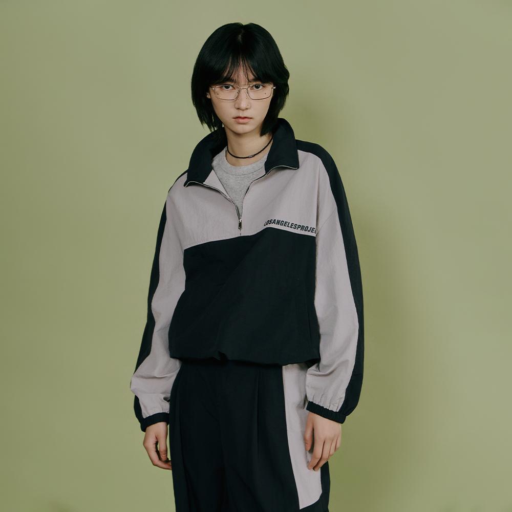 (SET-상의)배색 아노락 맨투맨 AS1CT260