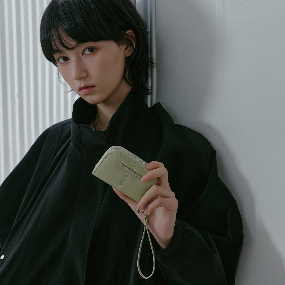 LEATHER ZIP WALLET AS7AW220