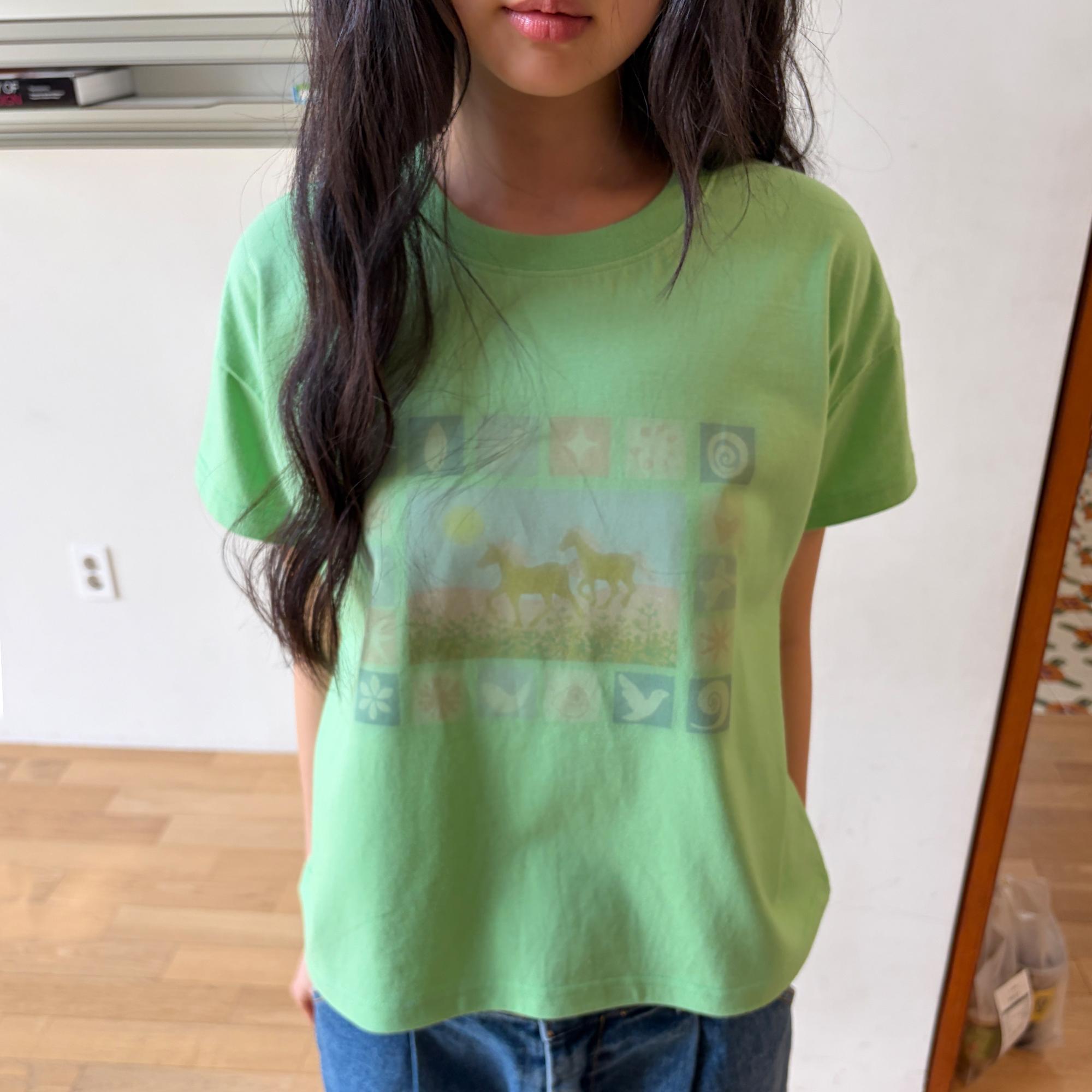Fio Tee (Light Green) K26QB236