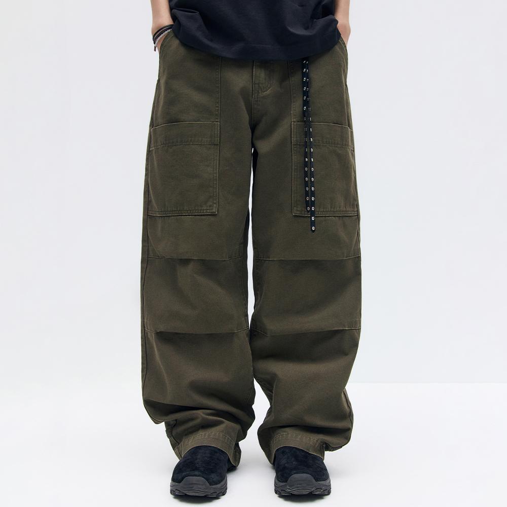 PARACHUTE VELCRO PANTS KHAKI