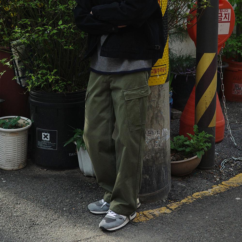[V2] M65 WIDE CARGO PANTS [KHAKI]