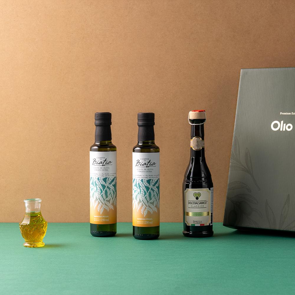 비아티아 파밀리아 엑스트라버진 올리브오일 & 세르니 클래식 발사믹 250ml 2종 세트