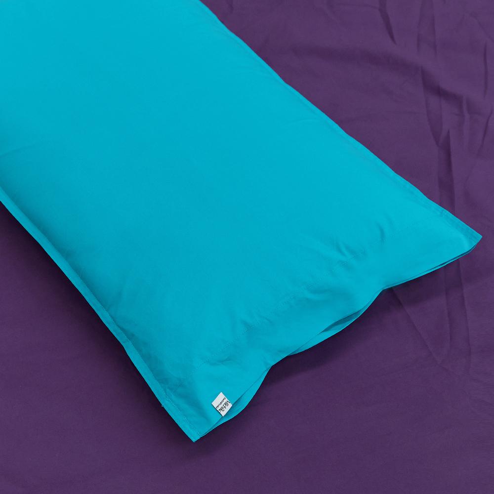 (Cotton 100%) ViVid Pillow Cover Teal blue