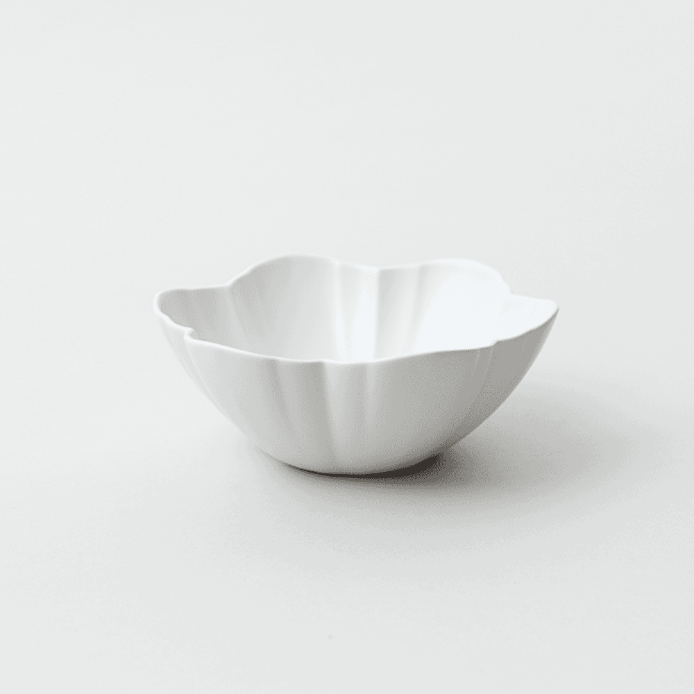 6잎 둥근 꽃 보울 Flower 06 round bowl