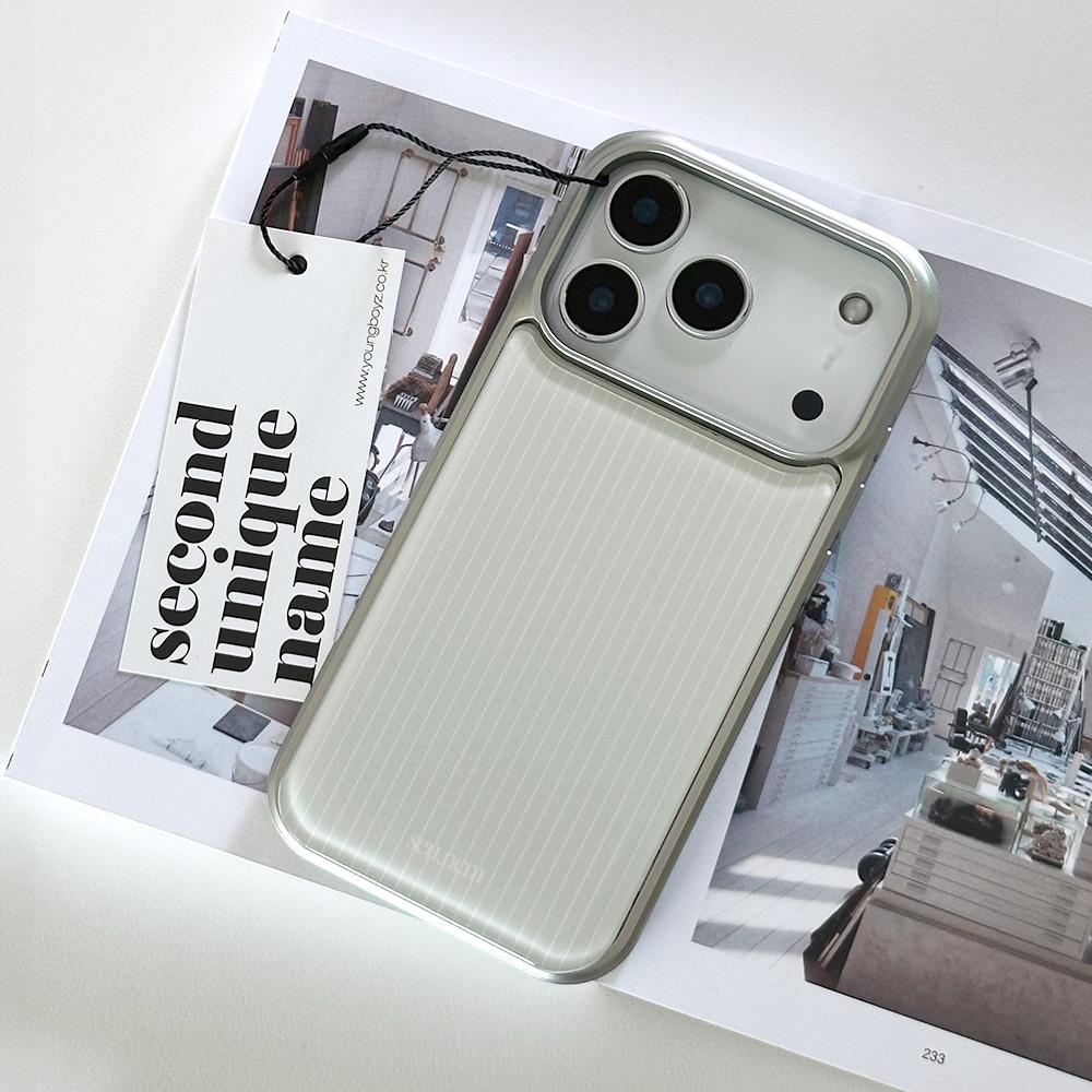 SUN CASE GRAPHIC STRIPE GRAY