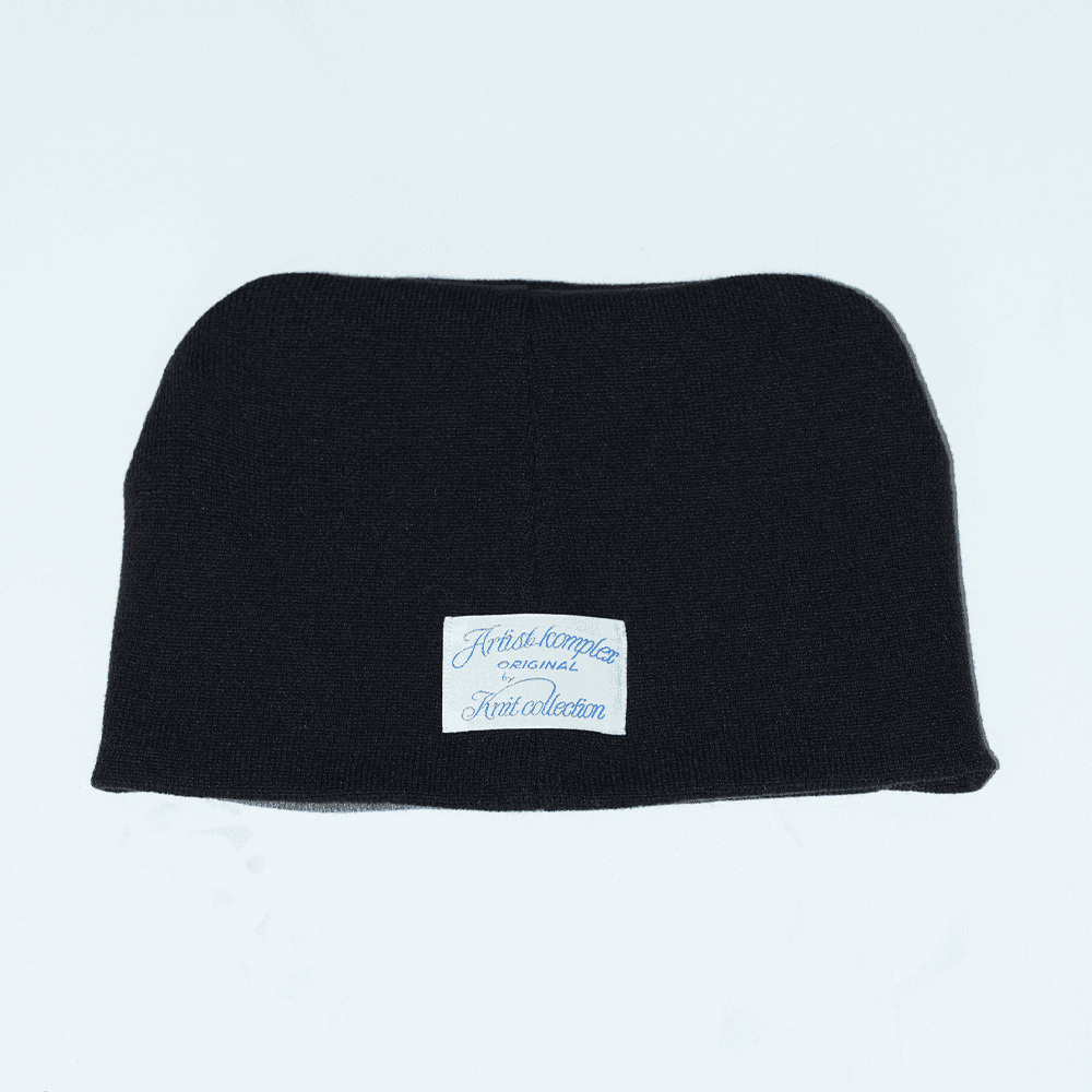 ARTIST TWO-WAY HORN BEANIE (BLACK)