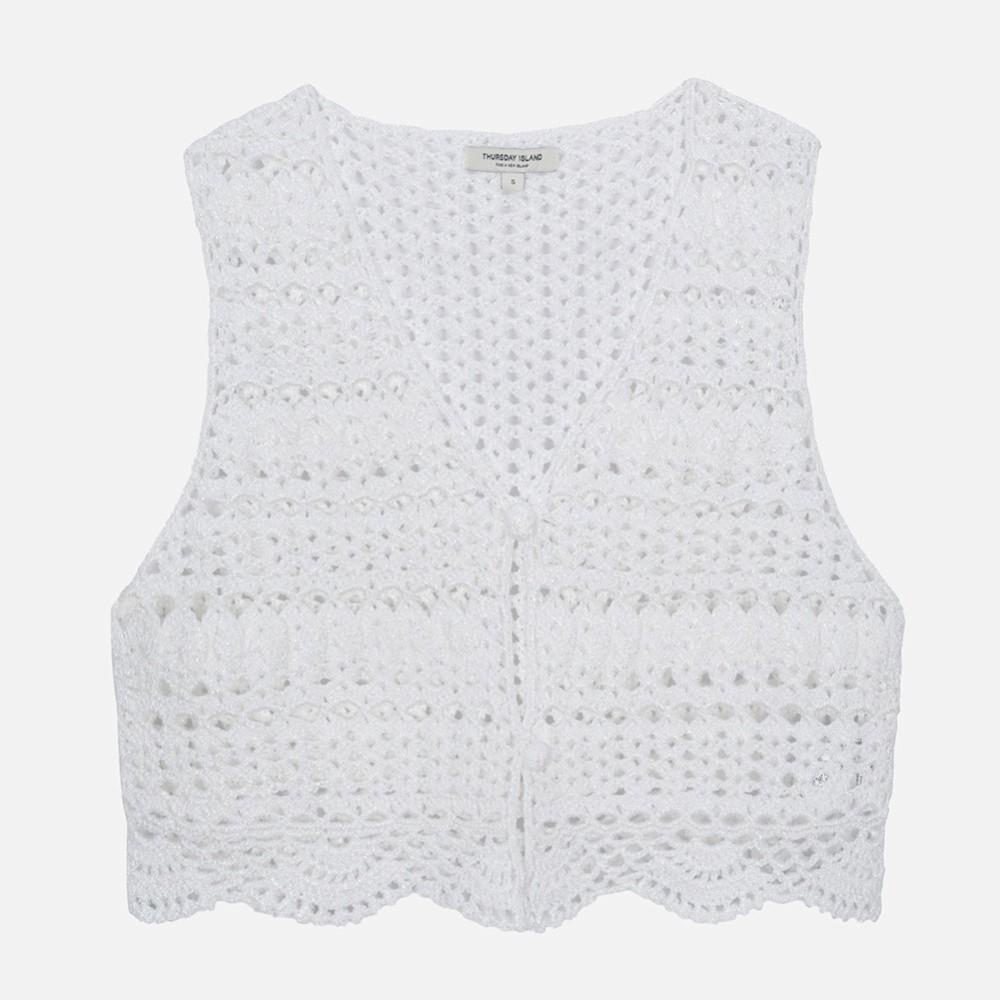 메탈사 니트 베스트_T254AVT239W