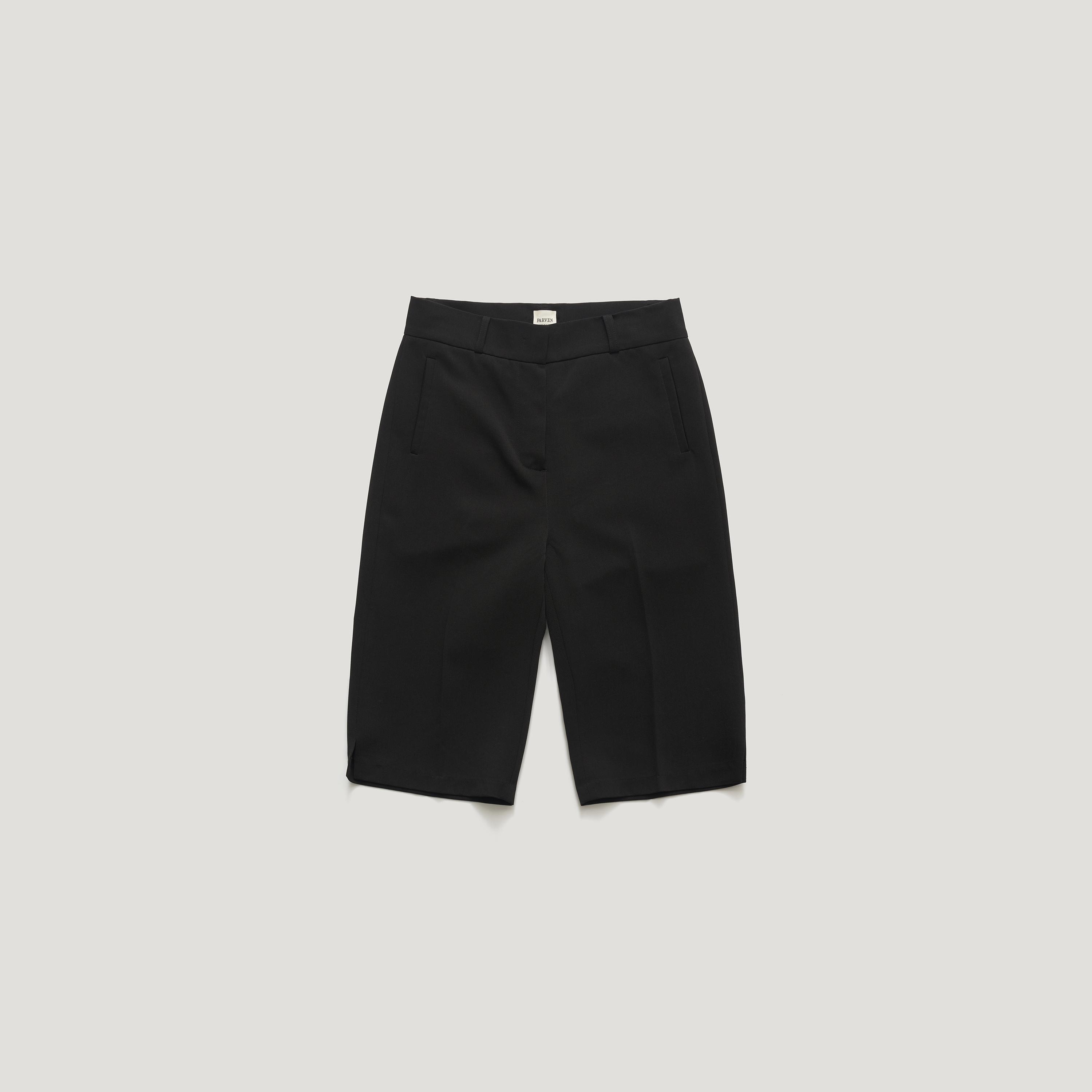 [2nd reorder 5/21 AM10:55 open] SIA CAPRI SLIT PANTS_BLACK