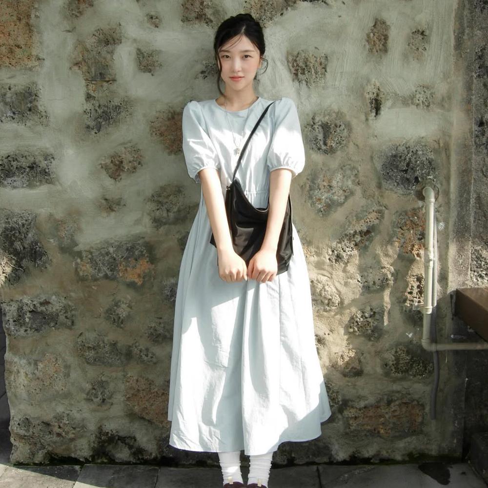 사이드스트링 나일론 원피스 AS2WO460