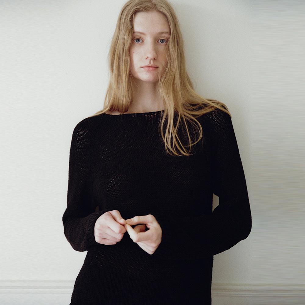 Ballon knit (Black)