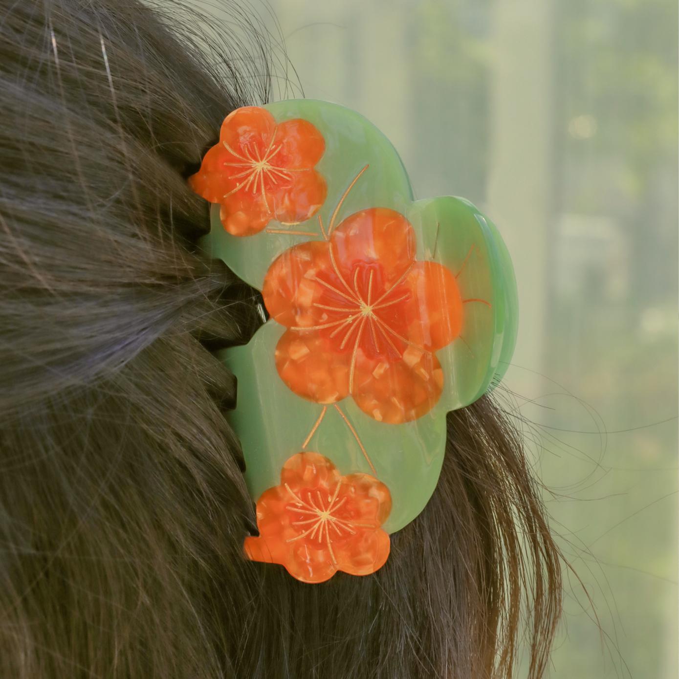 [선물포장] Nasturtium Hair Claw