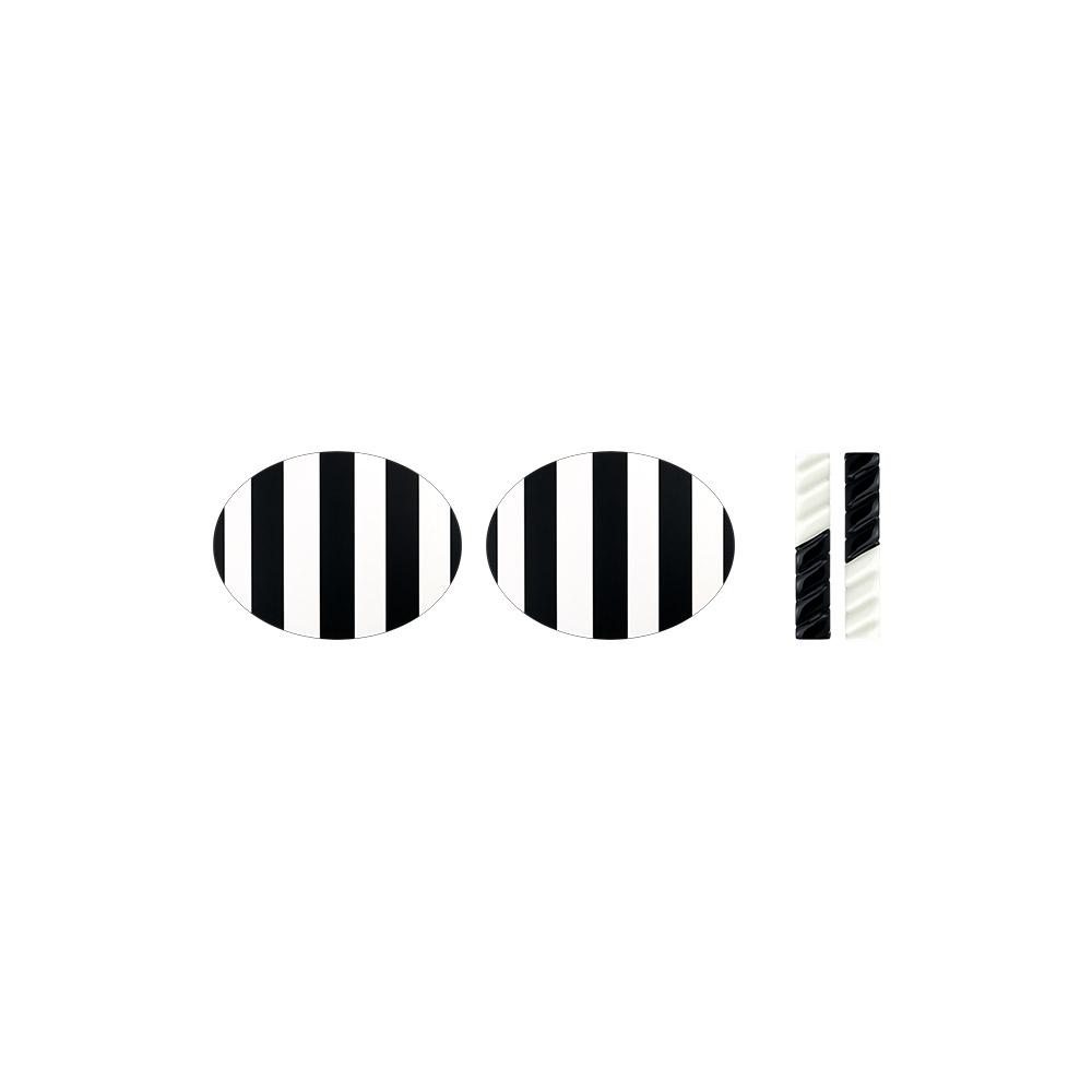 [29cm 단독] LP 시그니처 2인 세트 블랙, 매트 2개 + 레스트 2개