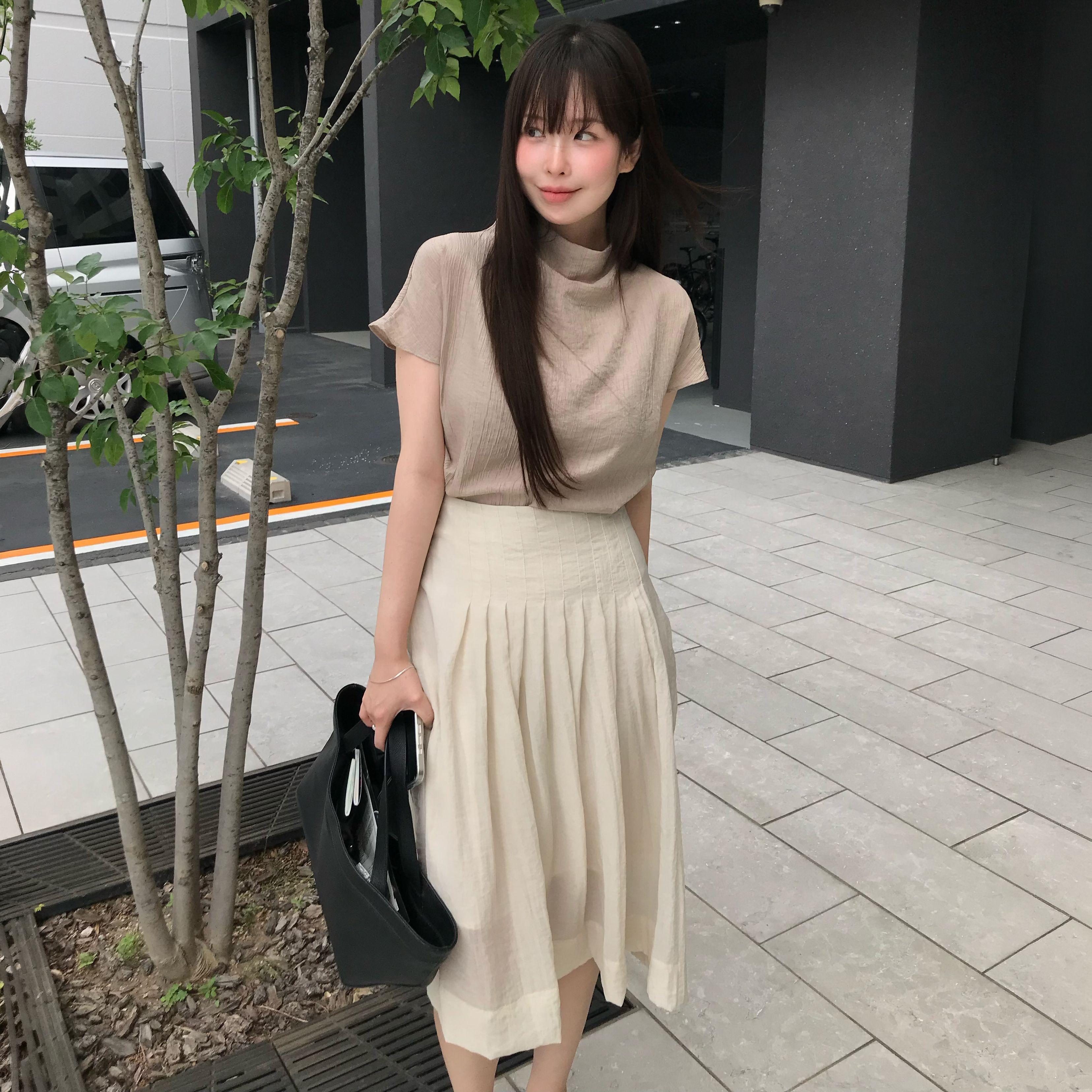 [29CM 단독][은현 착용] Fleur Pleats Blouse_7colors