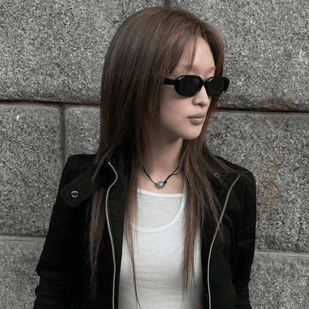 긱시크 포엣 선글라스 블랙
