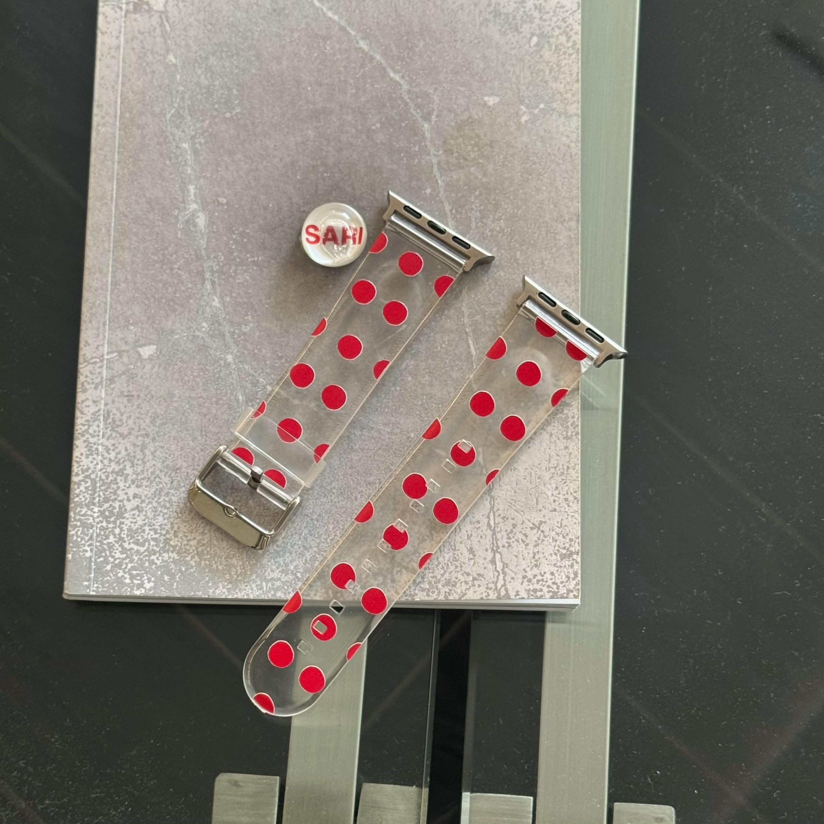 Apple WatchStrap[Red Dot]