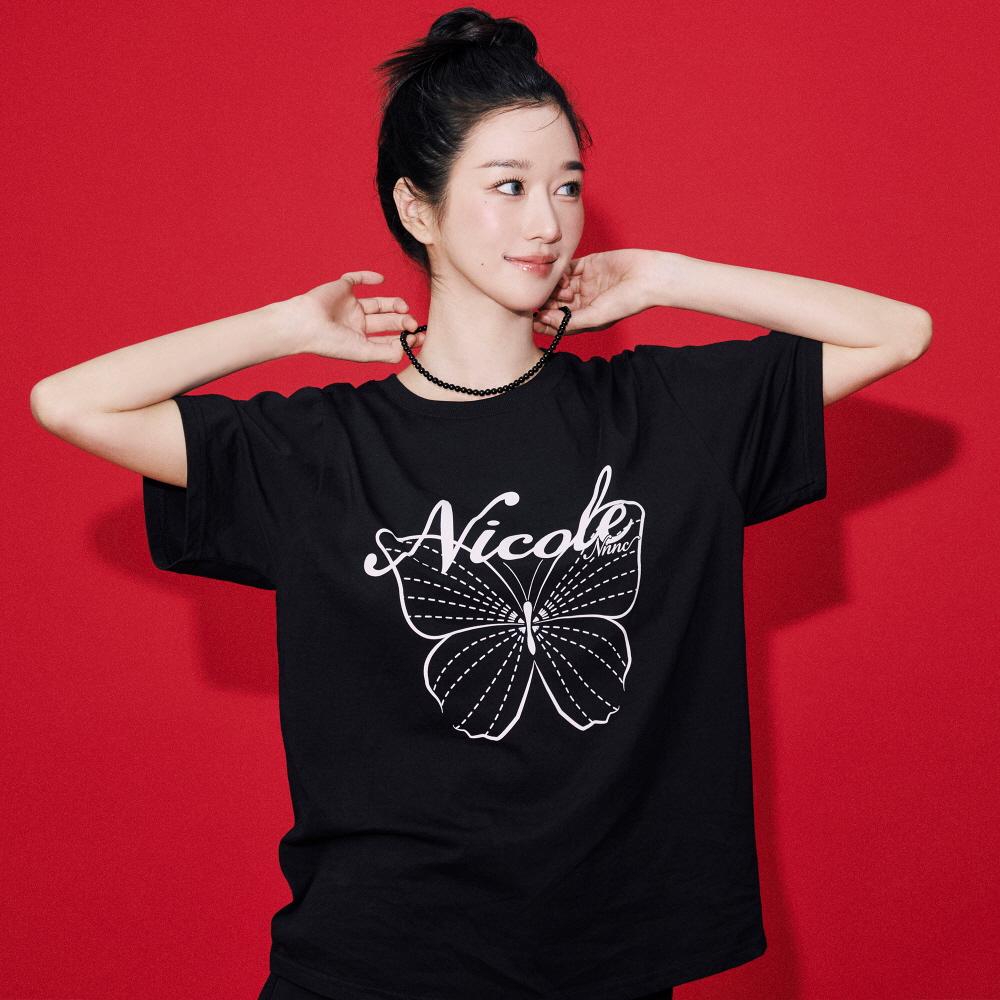 [서예지 PICK] NICOLE BUTTERFLY SLEEVE TOP_16 COLOR