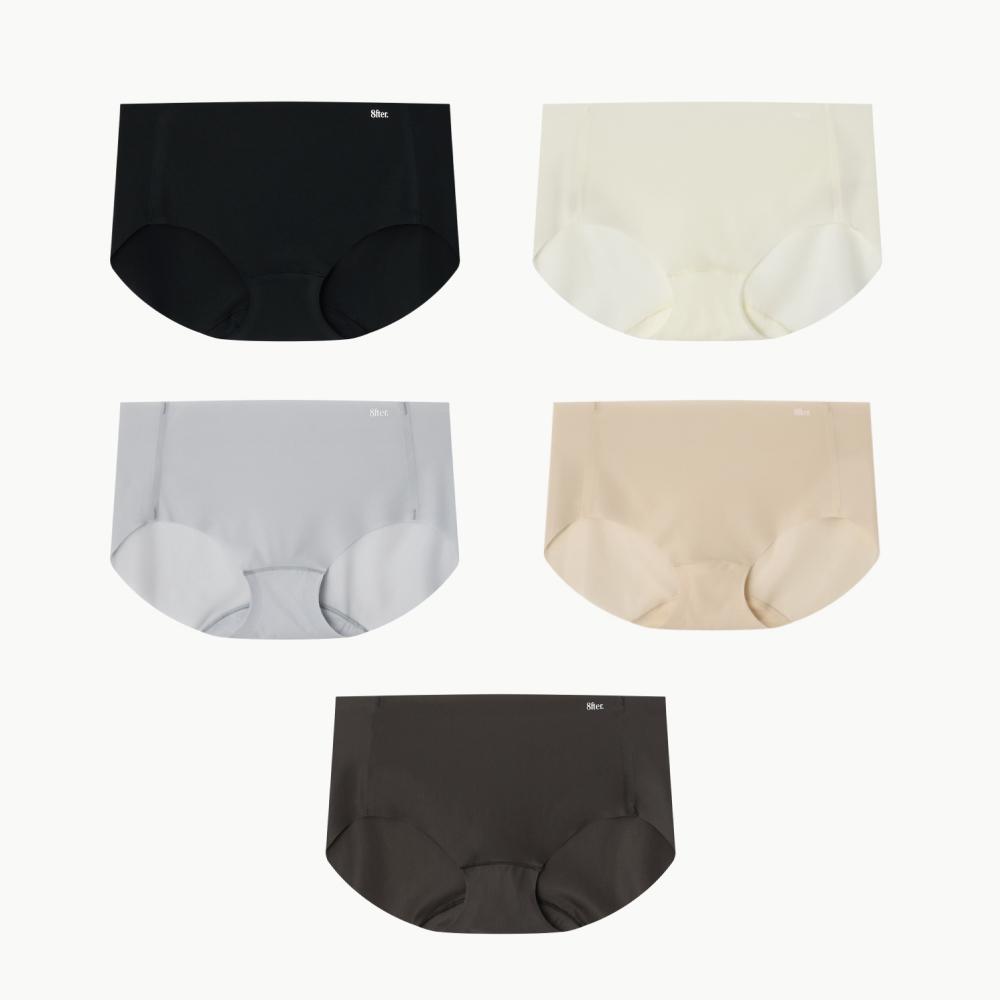 [NEW 컬러 추가] 누디 슬림 팬티 5PACK