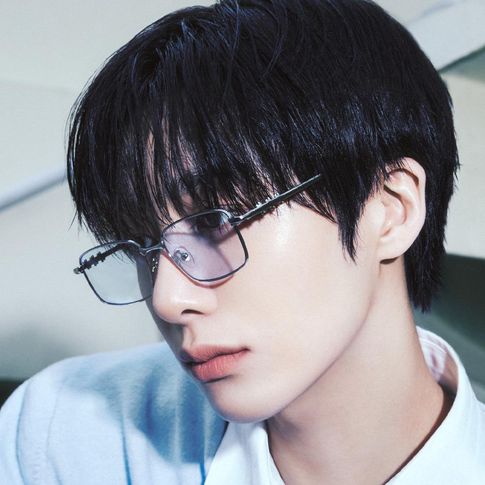 [몬스타엑스 형원 PICK] 스테인리스 AMON 선글라스 BLUE