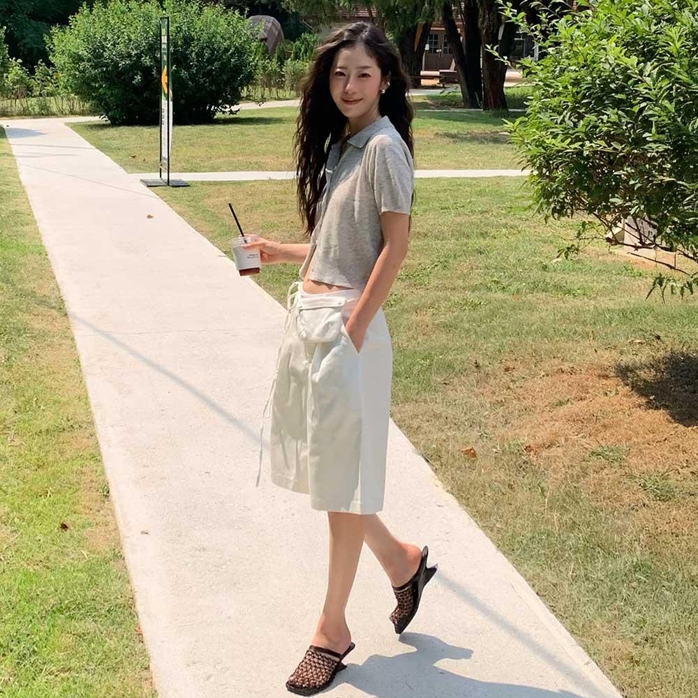 MINI POCKET MODERN FOUR-PANTS_IVORY