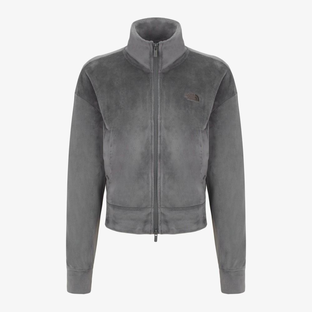 NJ5JR56A 여성 라우라 집업 자켓 DARK_GRAY
