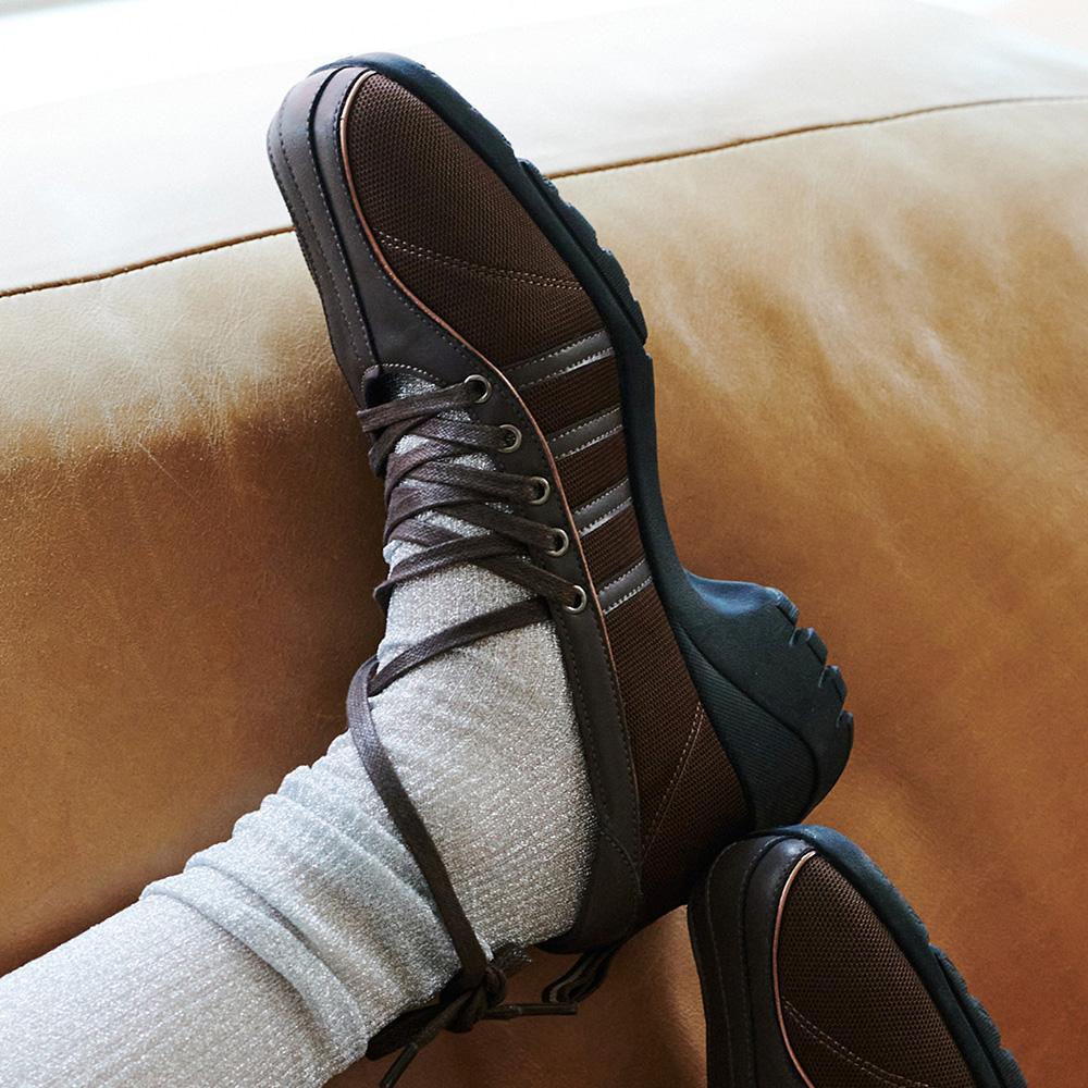 BLISS HEEL LACEUP SNEAKERS - 3 colors