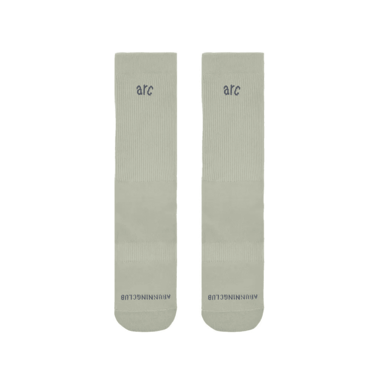 [ARC 에이알씨] Run Crew Socks - Olive Grey
