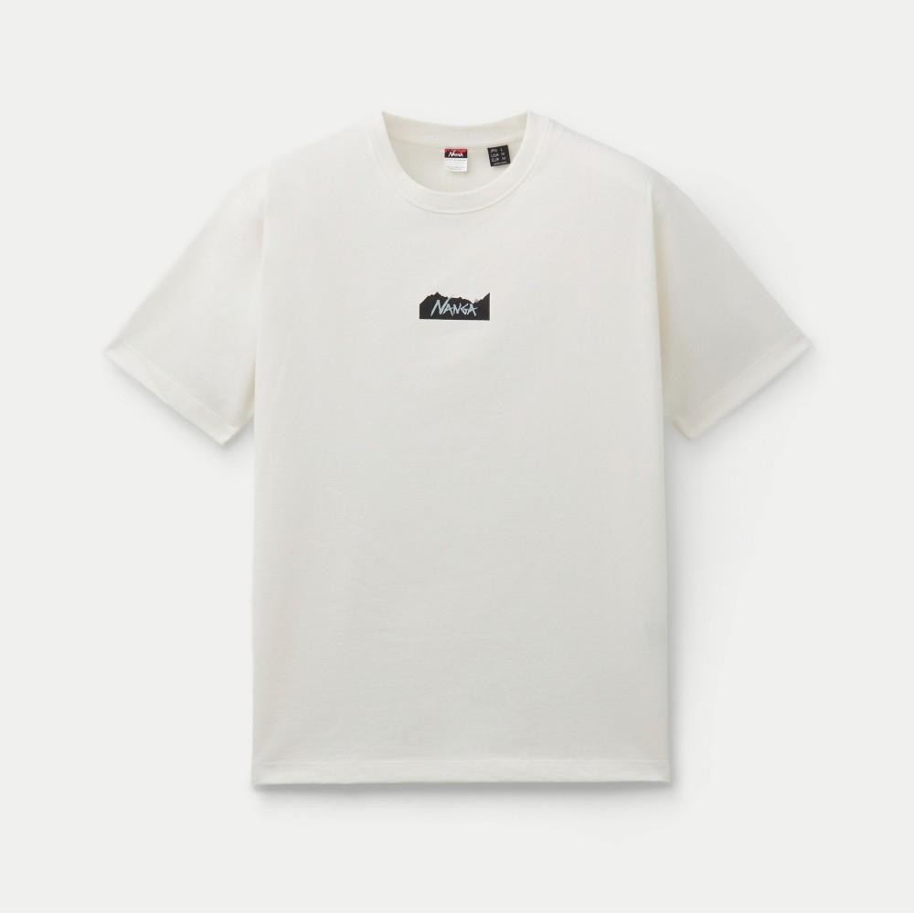 NANGA ECO HYBRID MT LOGO TEE SVTAW26152WHX