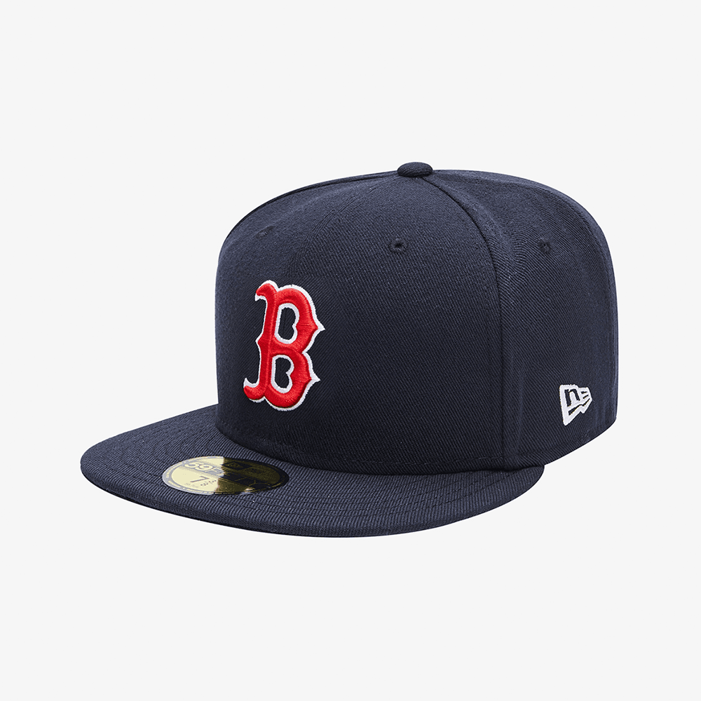MLB 어센틱 보스턴 레드삭스 피티드캡 게임 네이비